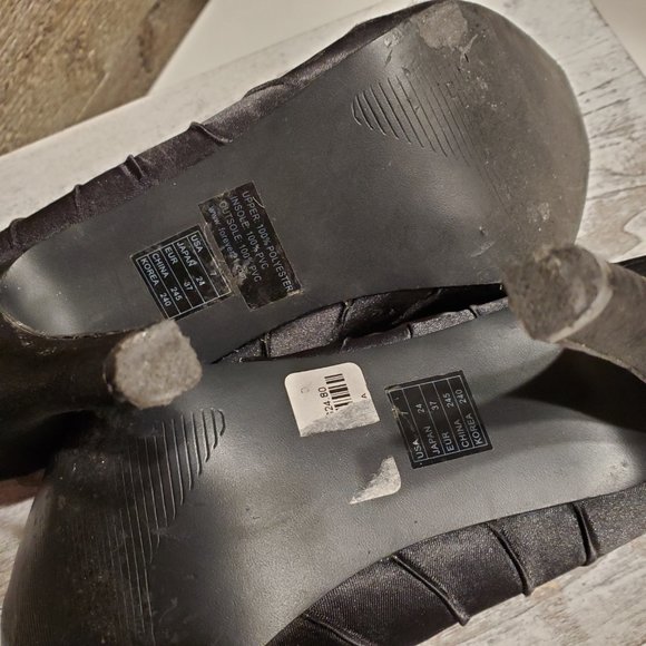 Women's Stiletto Heels LAT US 7 Black Heels - Picture 4 of 8